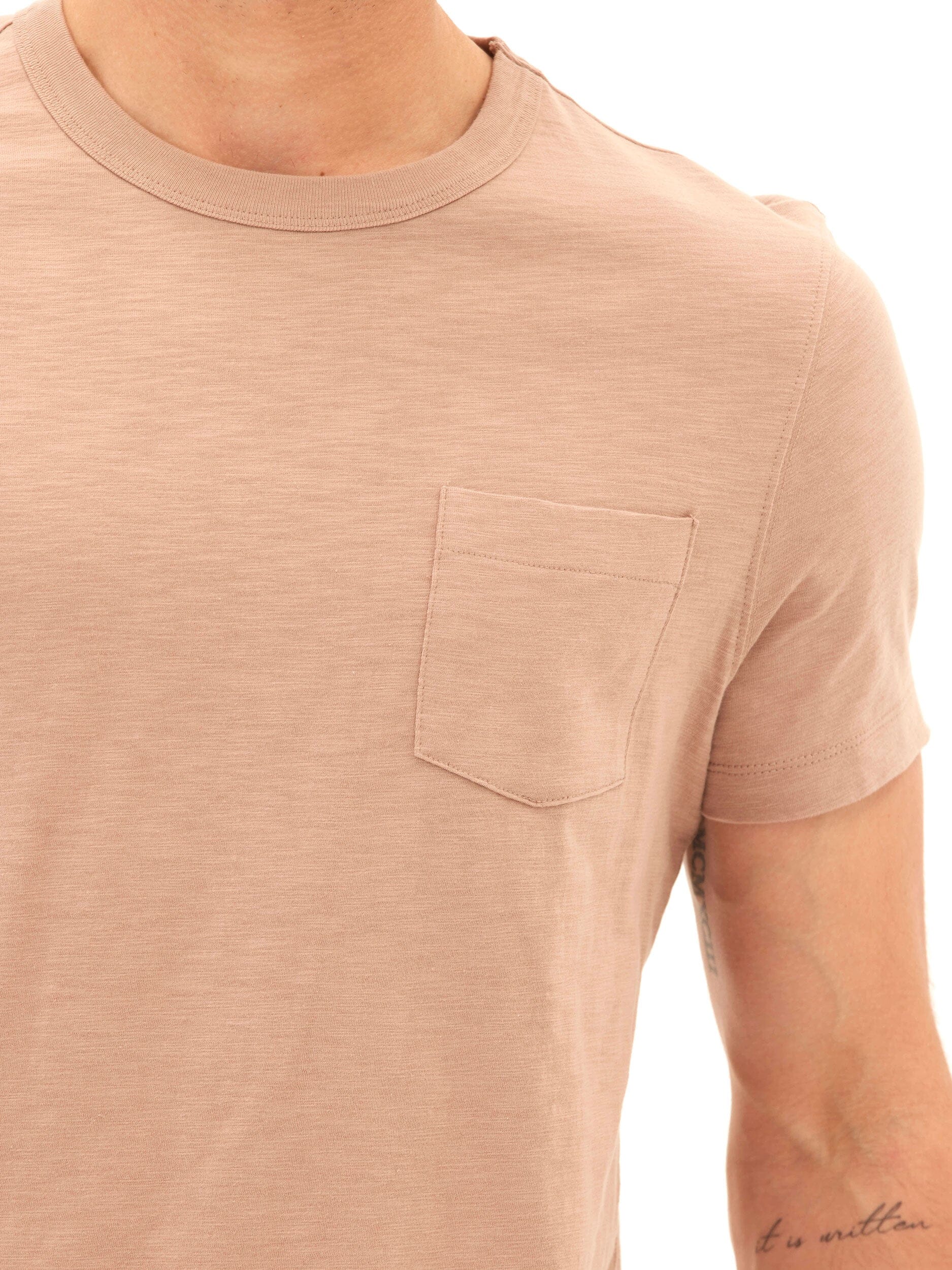 Ryker Slub Jersey Pocket Tee: Sustainable Organic Cotton Everyday Top
