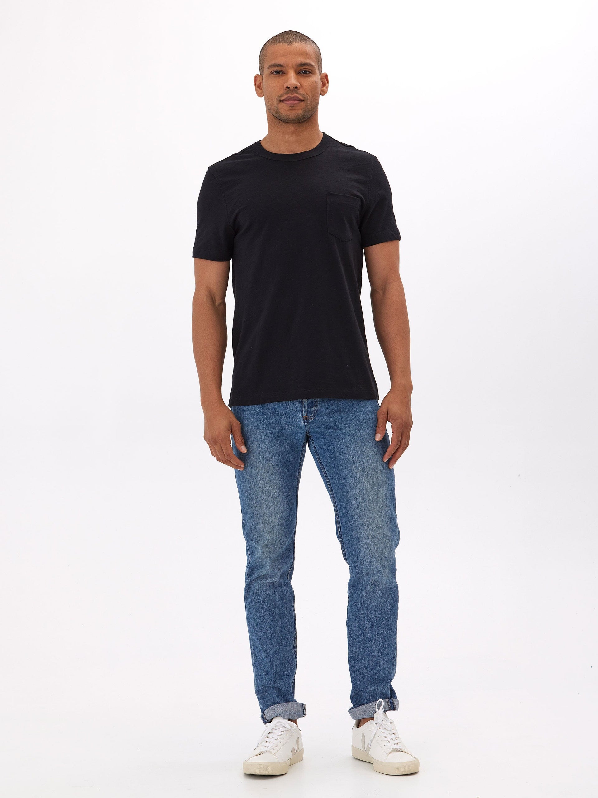 Ryker Slub Jersey Pocket Tee - 100% Organic Cotton
