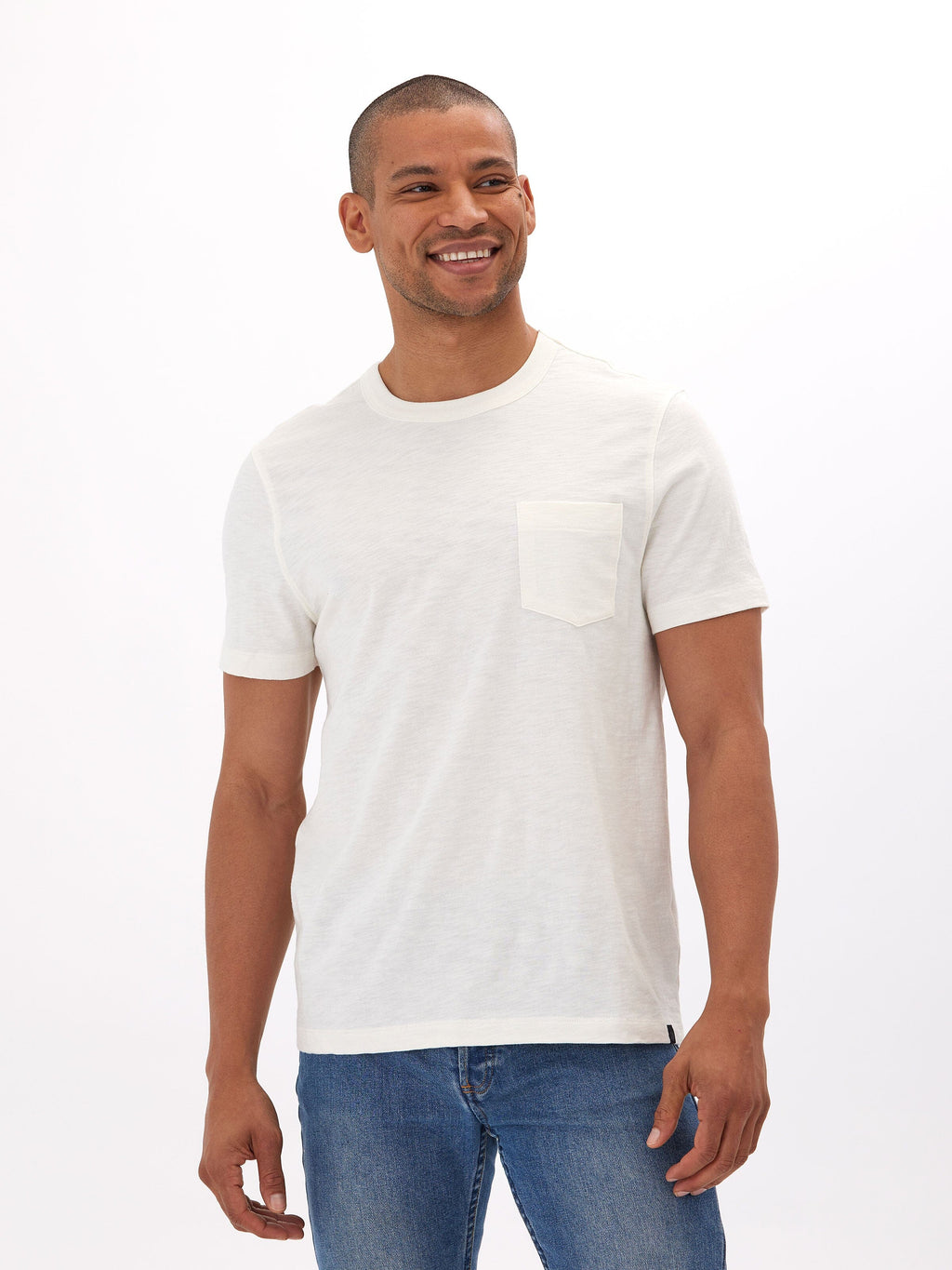 Ryker Organic Cotton Slub Jersey Pocket Tee