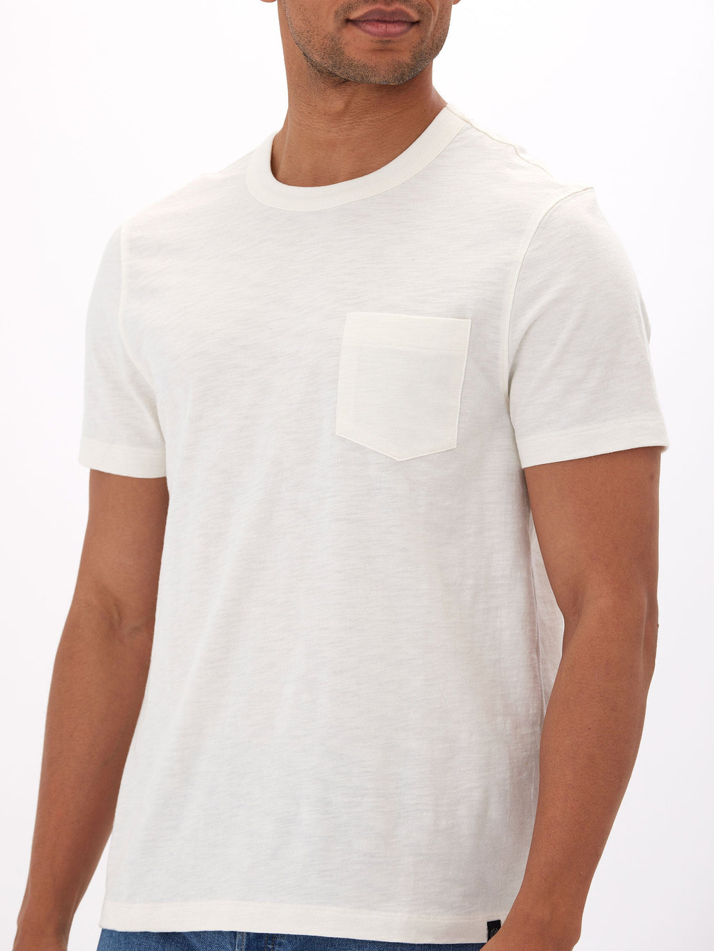 Ryker Organic Cotton Slub Jersey Pocket Tee