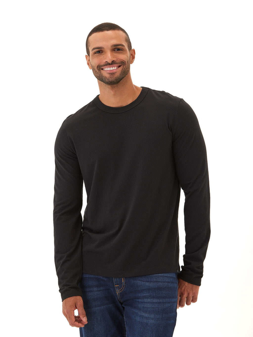 Tucker Triblend Long Sleeve Crew Neck Athletic Performance Shirt