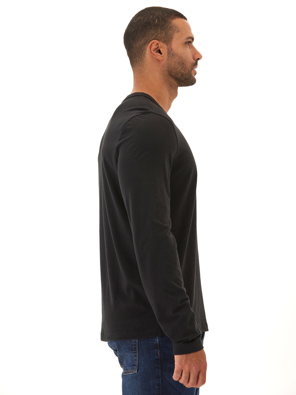 Tucker Triblend Long Sleeve Crew Neck Athletic Performance Shirt