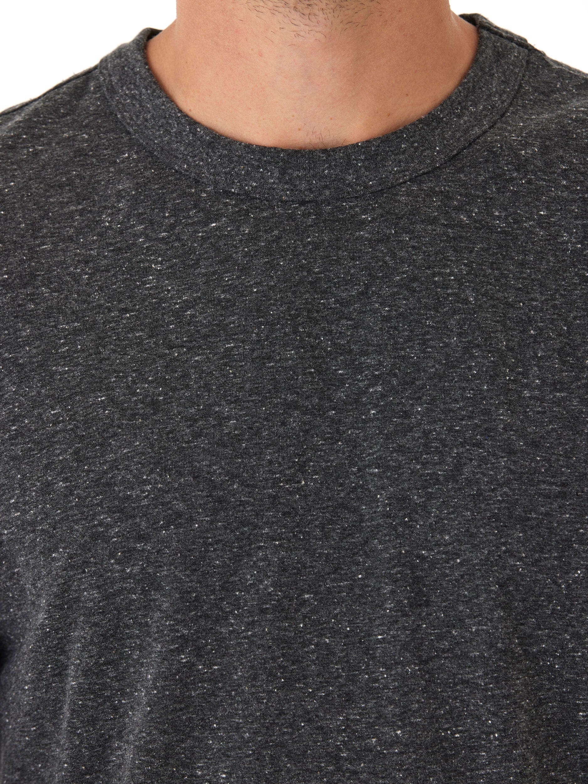 Tucker Triblend Long Sleeve Crew Neck Athletic Shirt