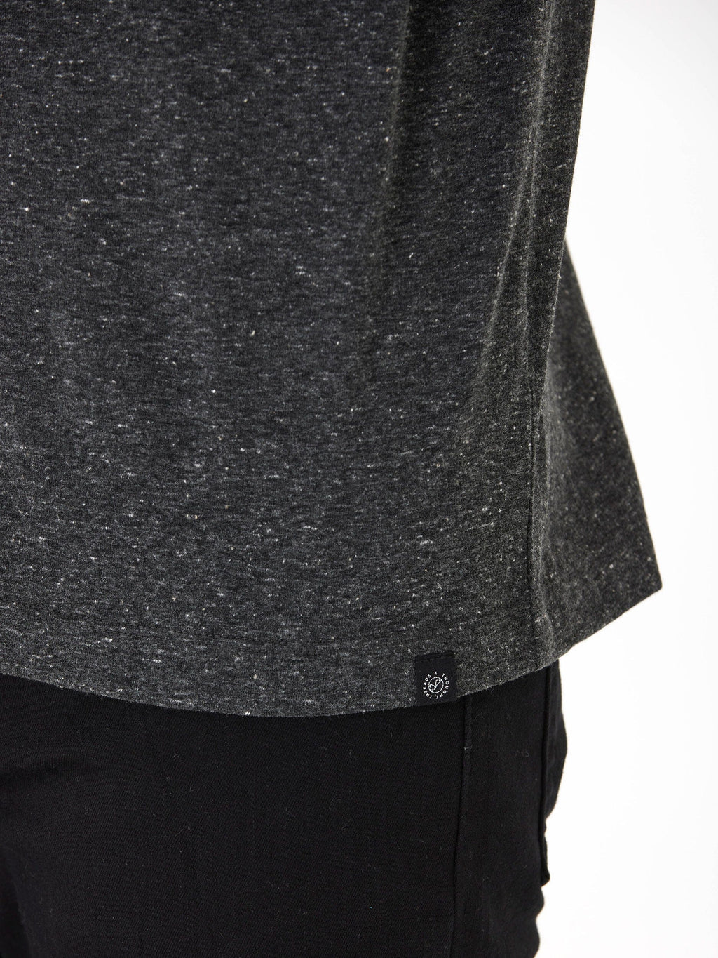 Tucker Triblend Long Sleeve Crew Neck Athletic Shirt