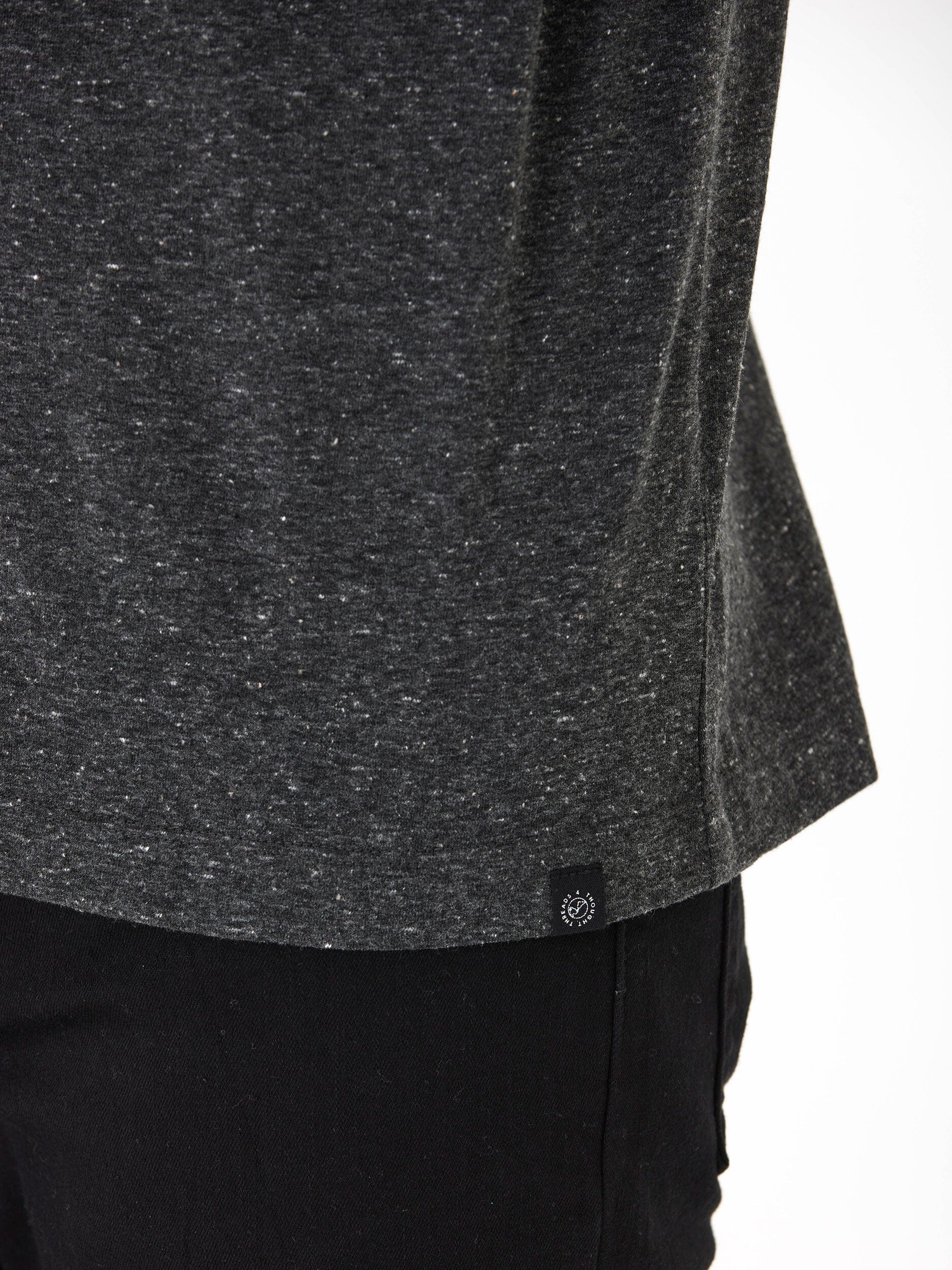 Tucker Triblend Long Sleeve Crew Neck Athletic Shirt