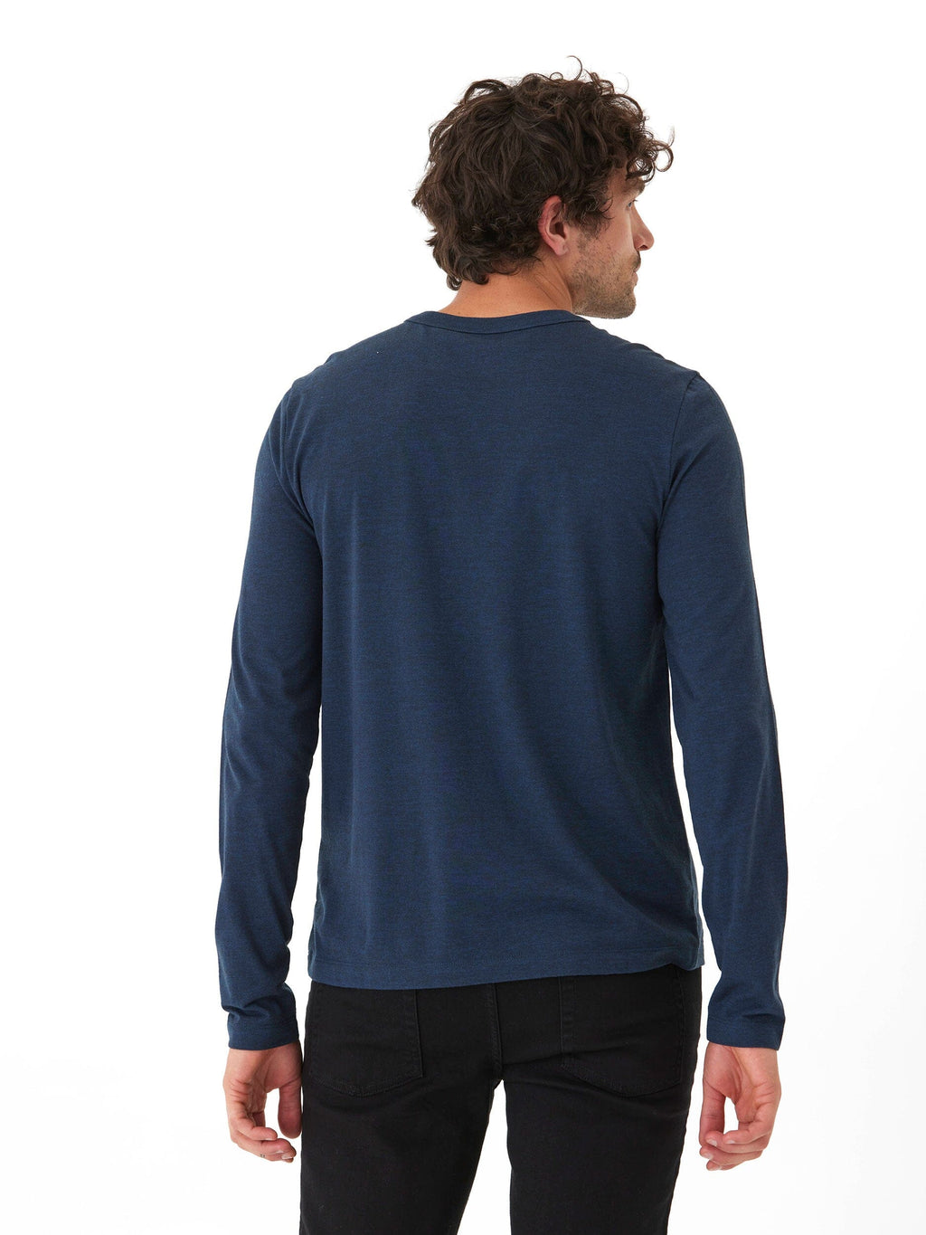 Triblend Long Sleeve Crew Neck Shirt