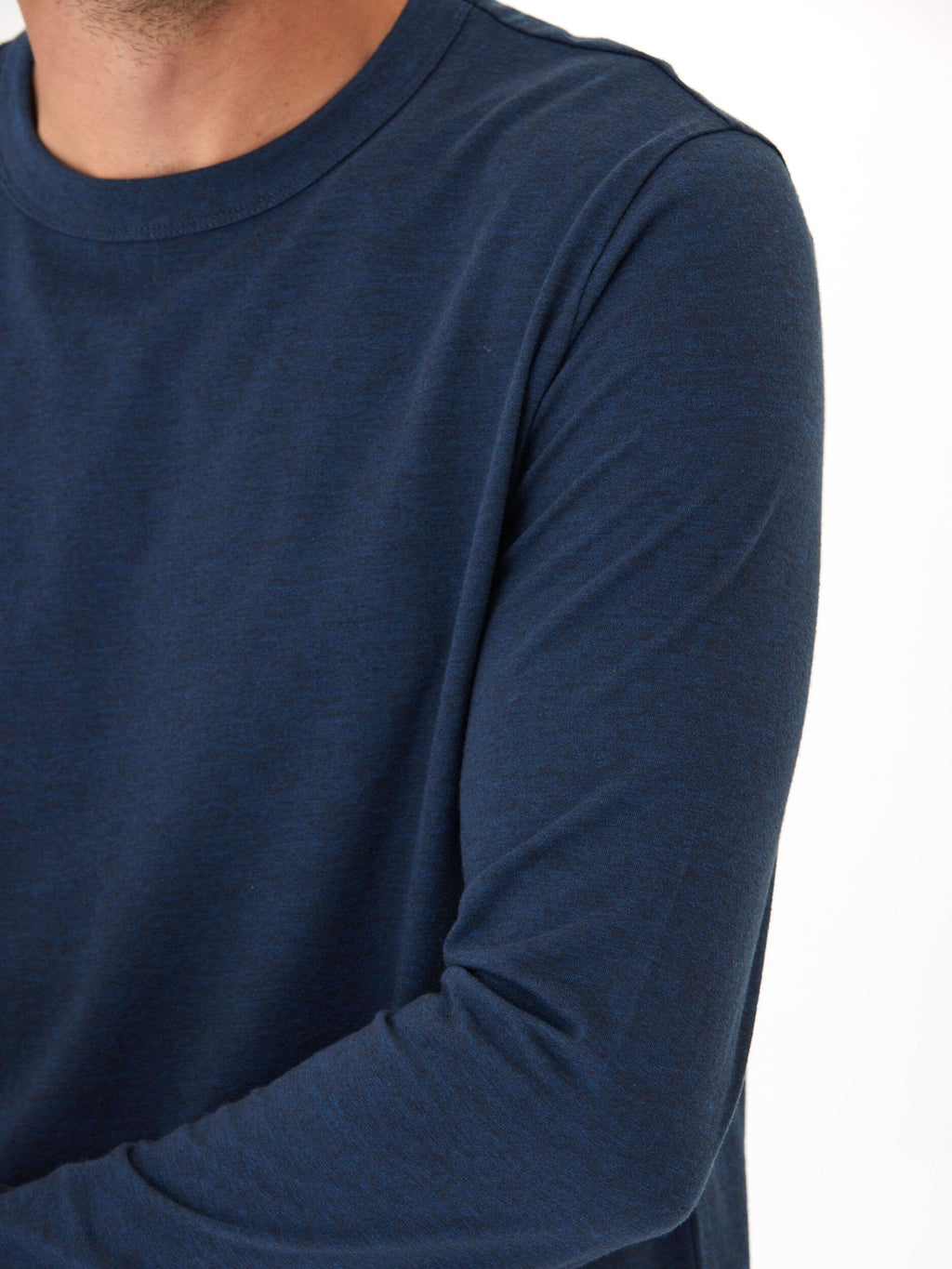 Triblend Long Sleeve Crew Neck Shirt