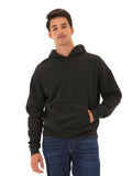 Black Marcel Triblend Fleece Oversized Hoodie with a minimalist streetwear aesthetic