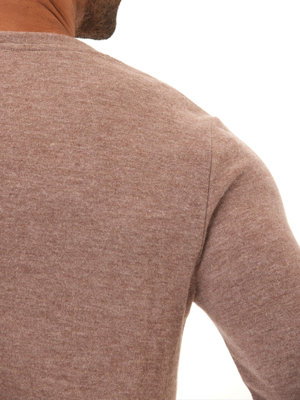 Gill Sweater Knit Long Sleeve Crewneck Tee - Soft Versatile Top