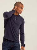 Elias Sweater Knit Long Sleeve Henley in a versatile classic fit.