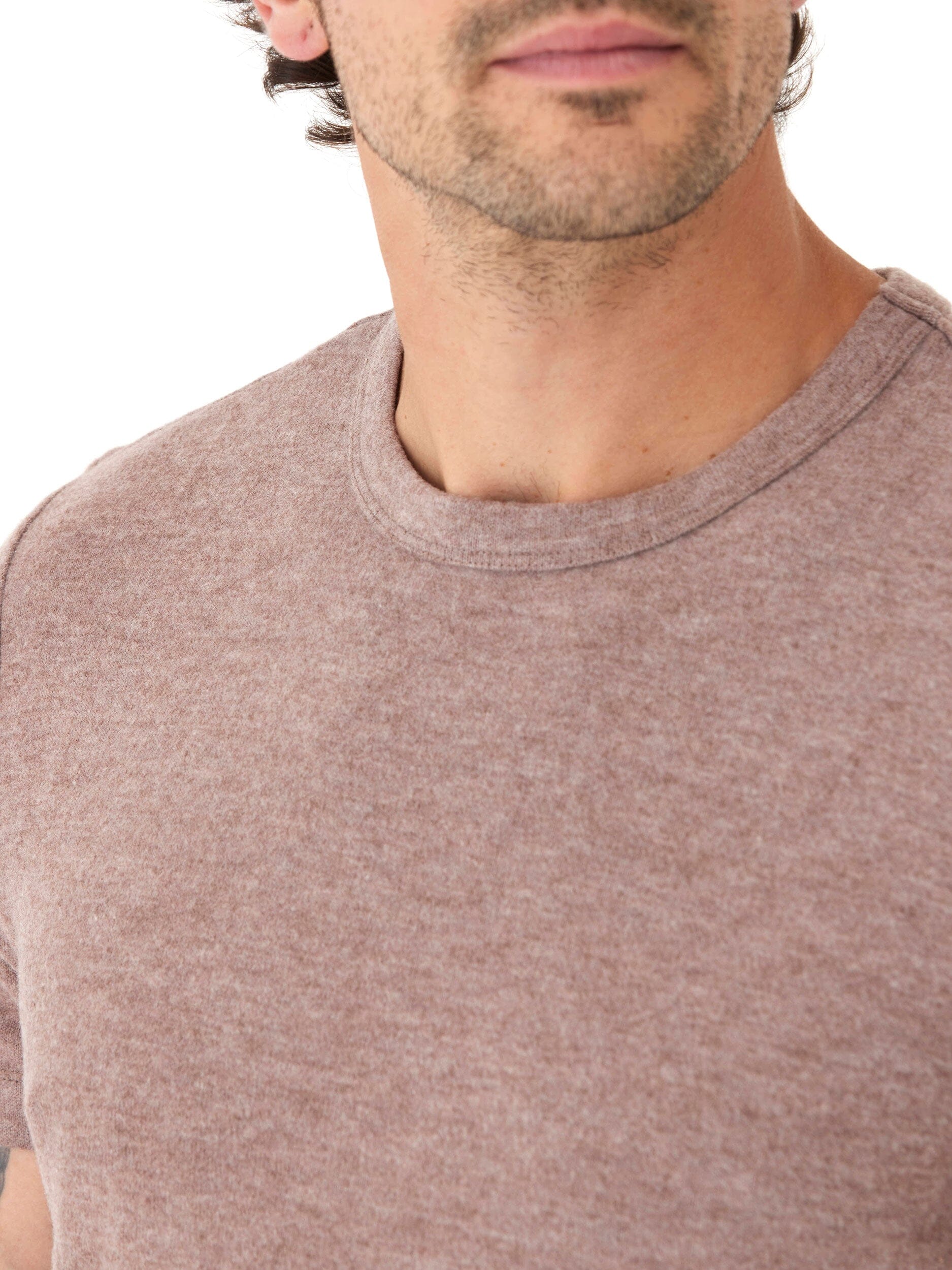 Gil Sweater Knit Short Sleeve Tee
