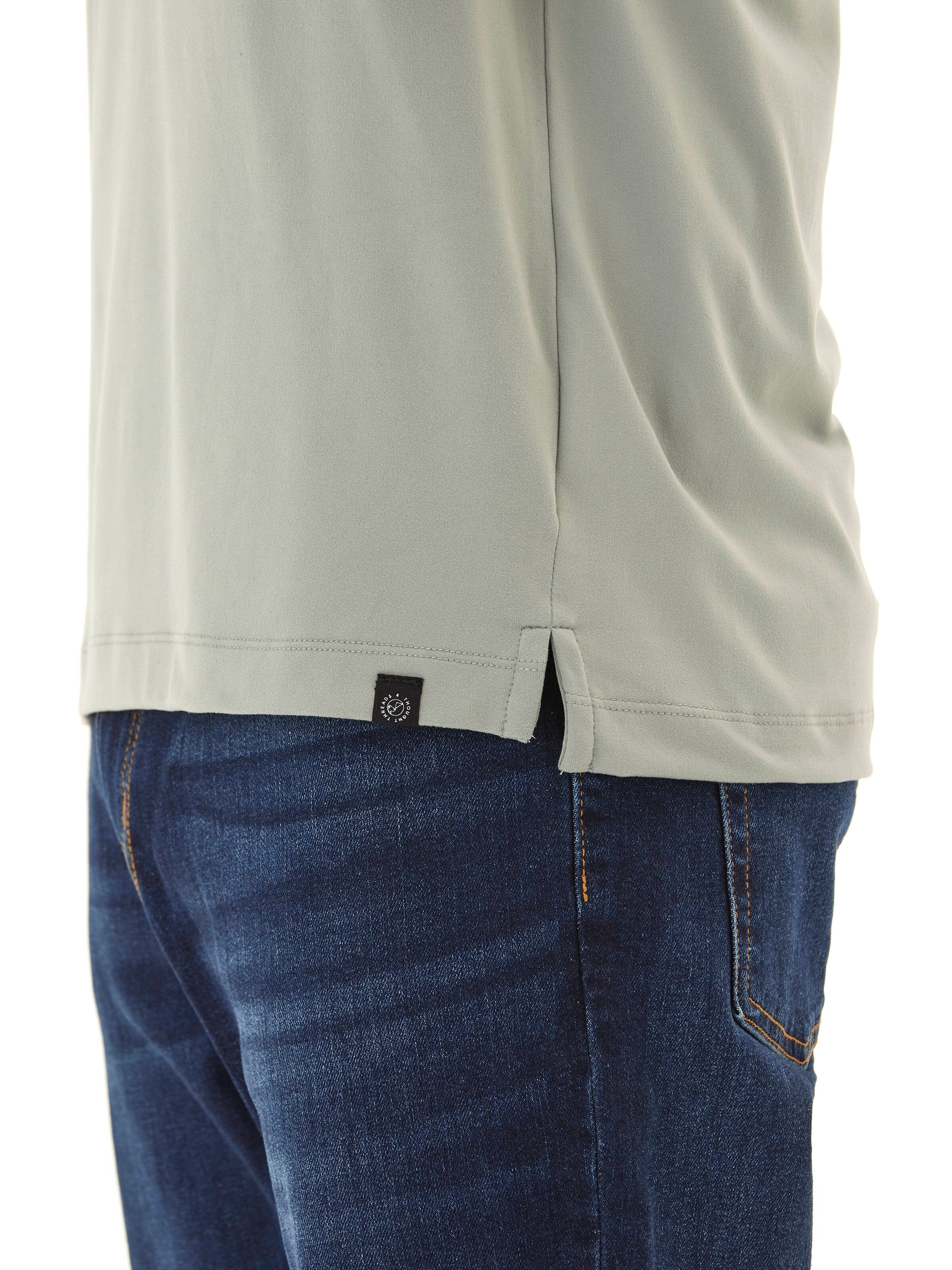 Darryn Luxe Jersey 2-Button Polo Shirt - Buttery Soft Classic Fit
