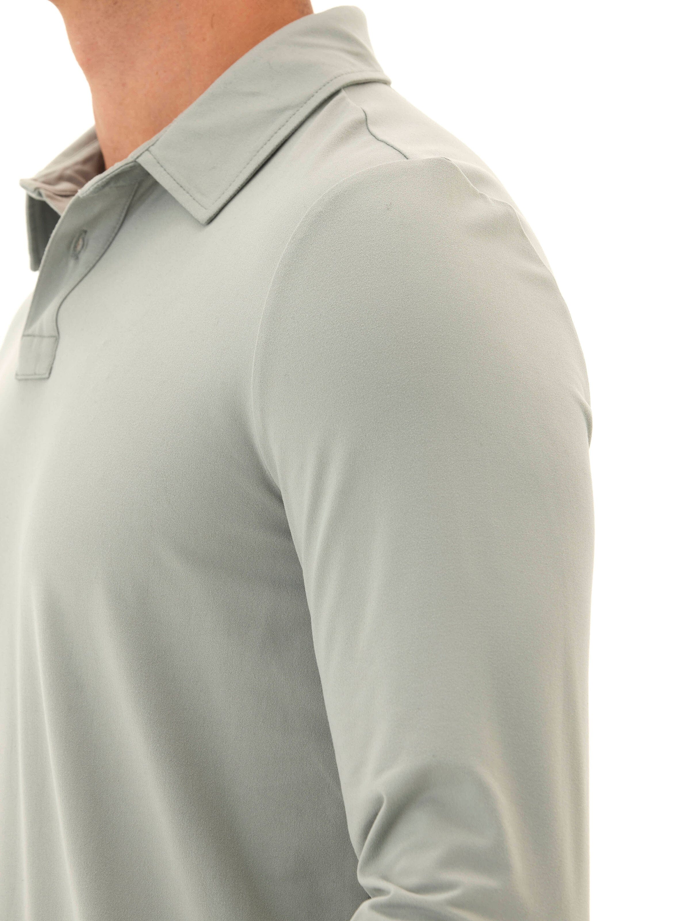 Darryn Luxe Jersey 2-Button Polo Shirt - Buttery Soft Classic Fit