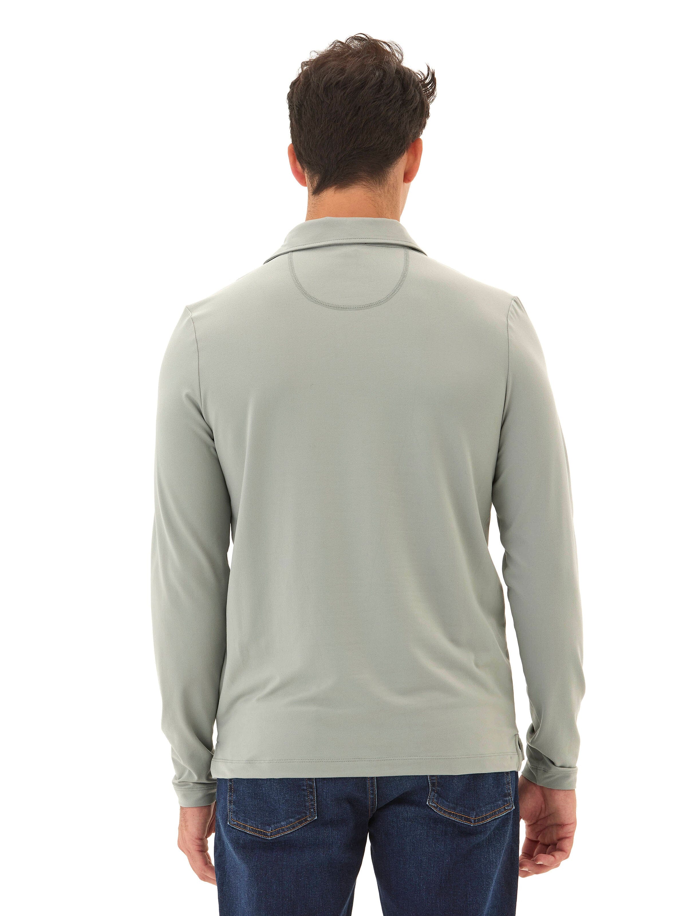 Darryn Luxe Jersey 2-Button Polo Shirt - Buttery Soft Classic Fit