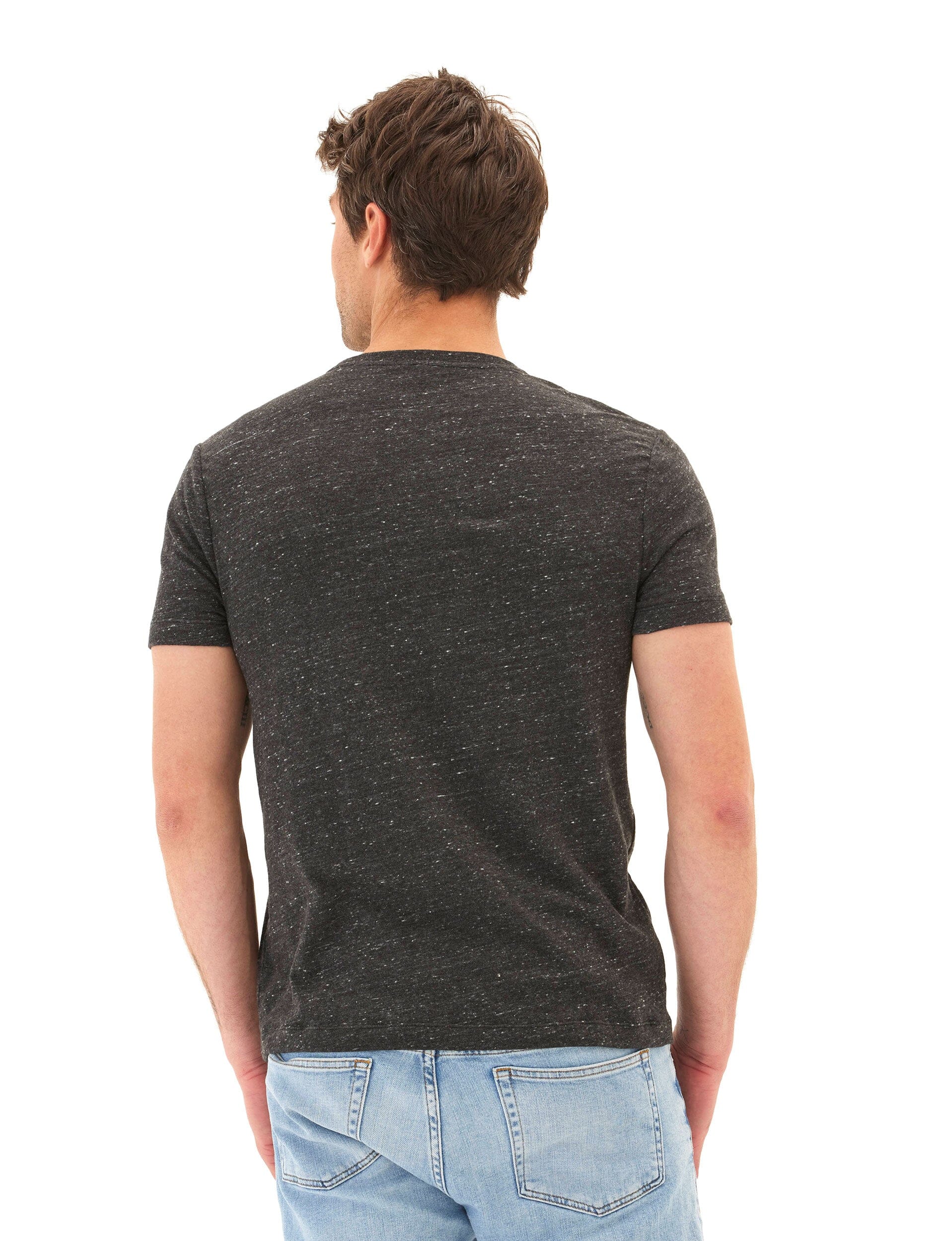 Slub Linen Short Sleeve Crew Tee