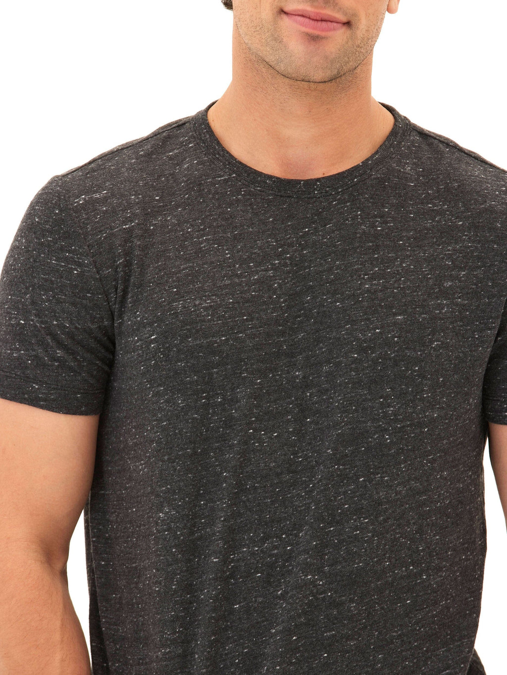 Slub Linen Short Sleeve Crew Tee