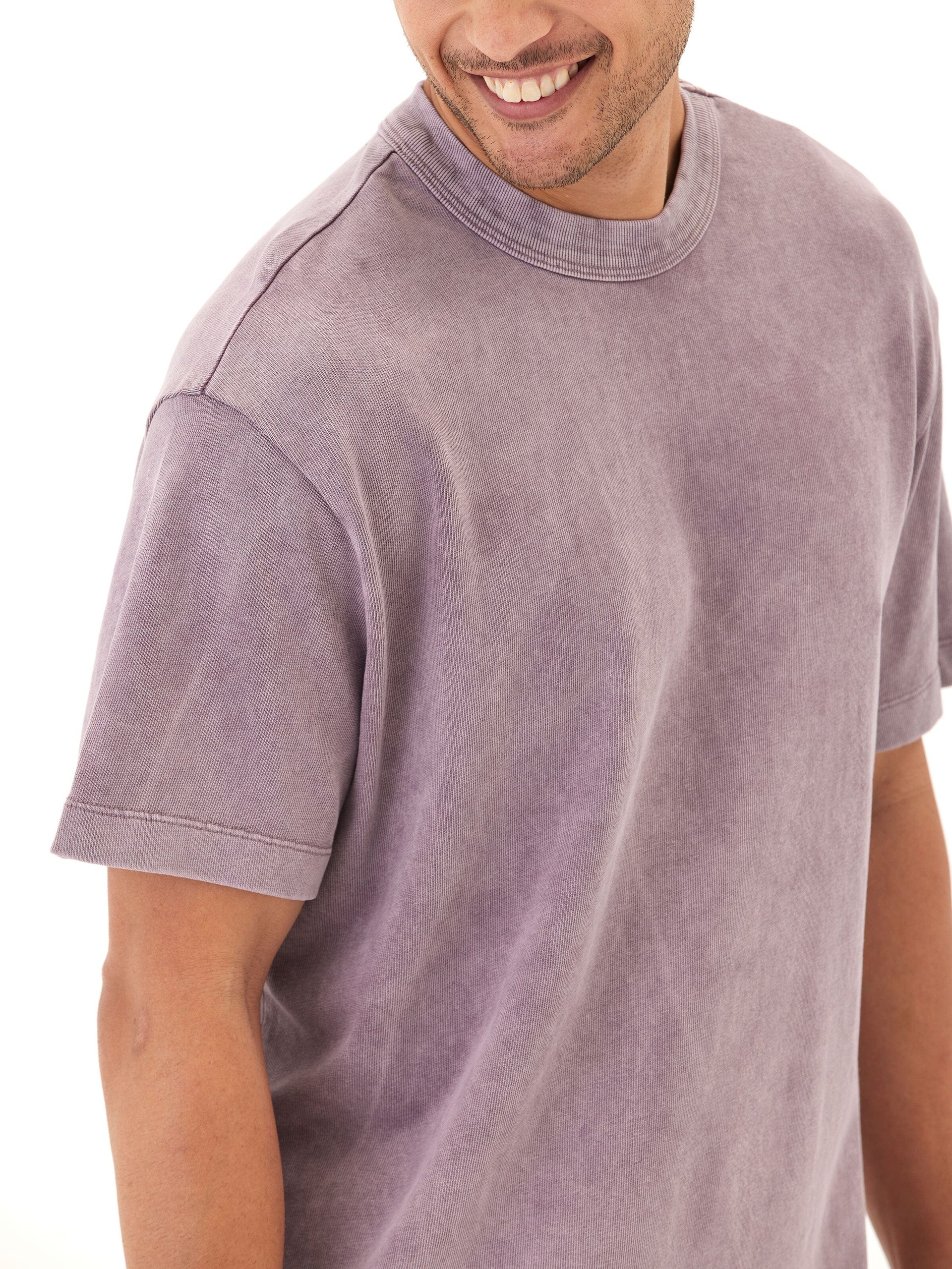 Johnny Relaxed Fit Mineral Wash Cotton Jersey Tee
