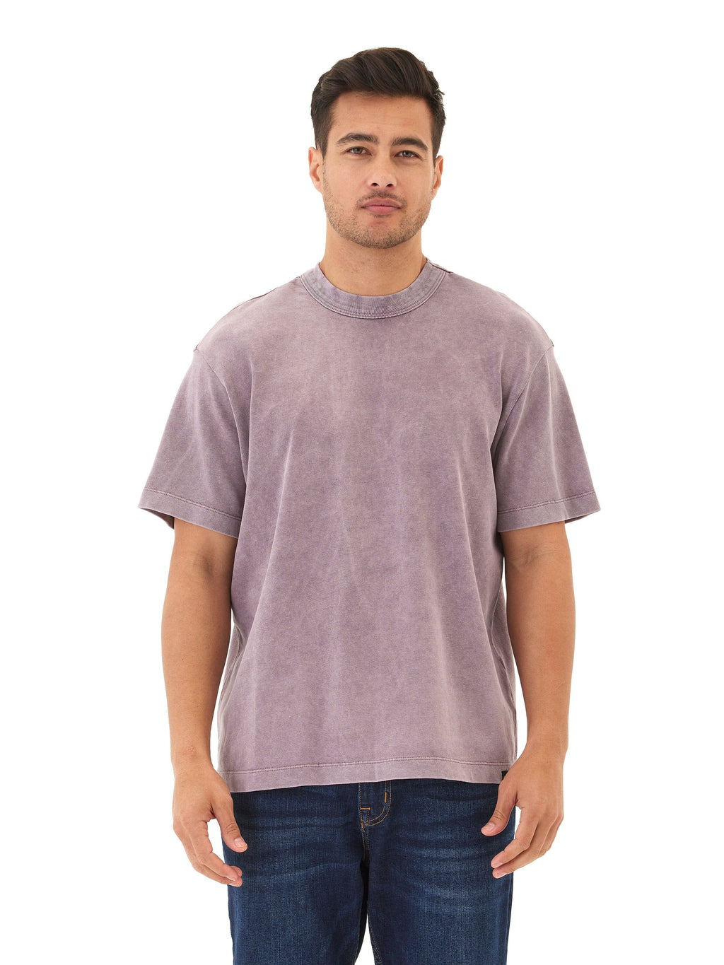 Johnny Relaxed Fit Mineral Wash Cotton Jersey Tee