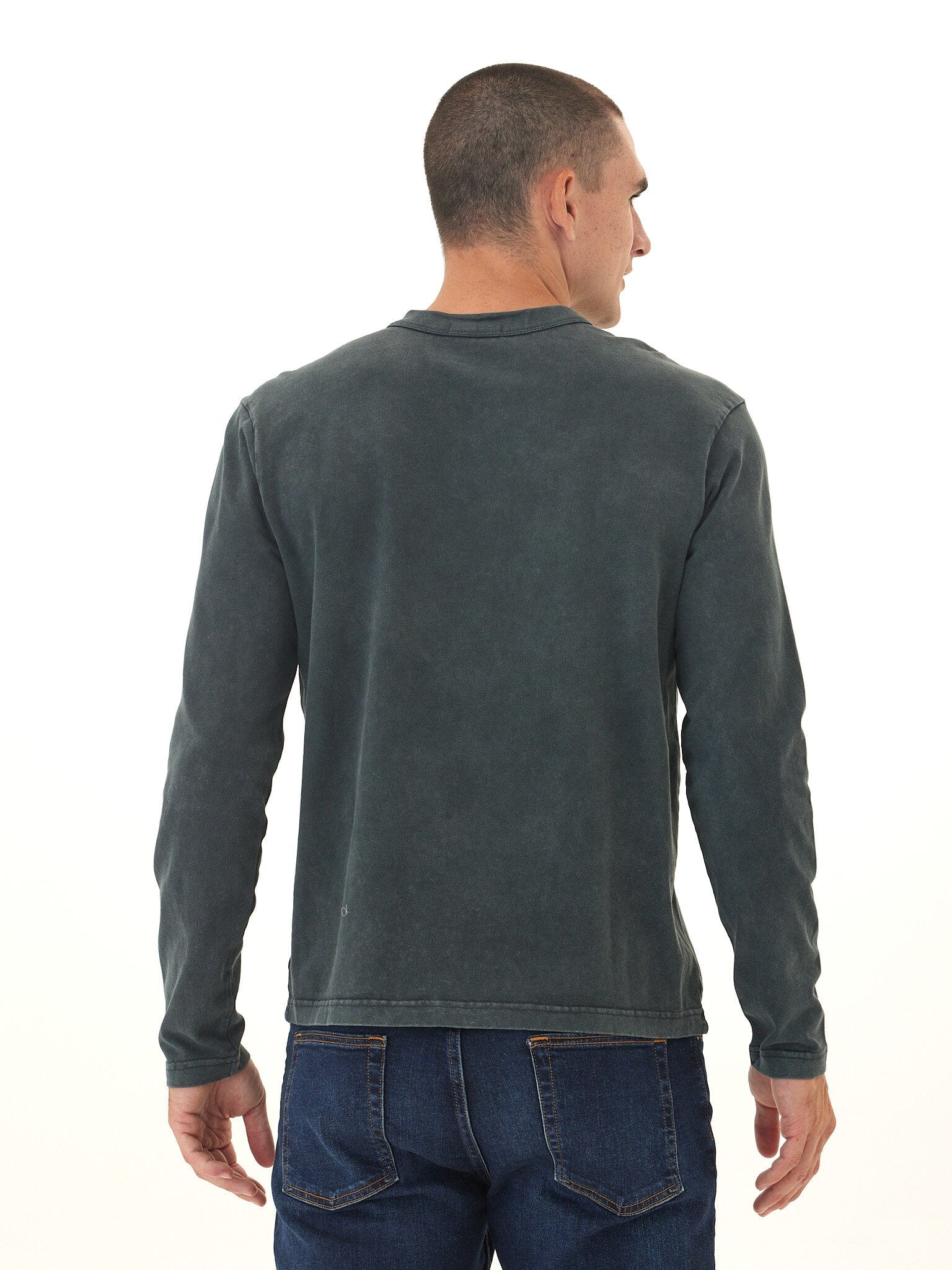 Johnny Relaxed Fit Mineral Wash Long Sleeve Tee