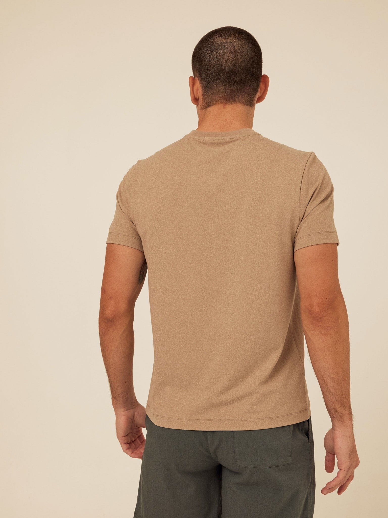 Luxe Jersey Short Sleeve Henley Shirt for Men and Women