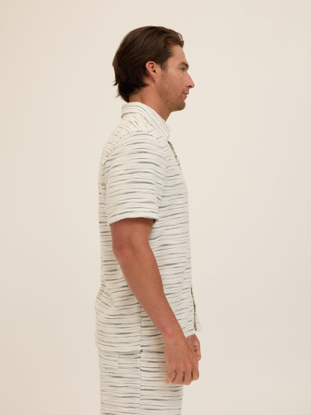 Paxton Shoreline Terry Button-Down Pocket Shirt
