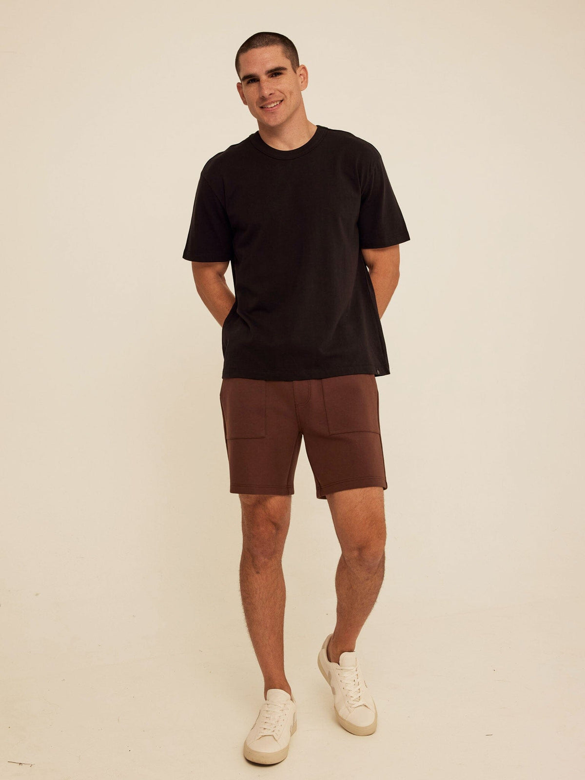 Jaxson Peached Stretch Knit Short