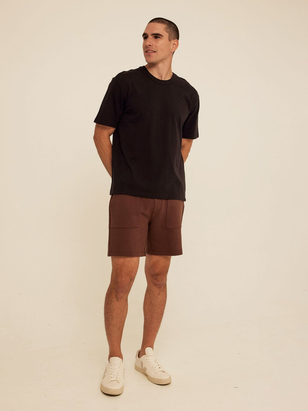 Jaxson Peached Stretch Knit Short