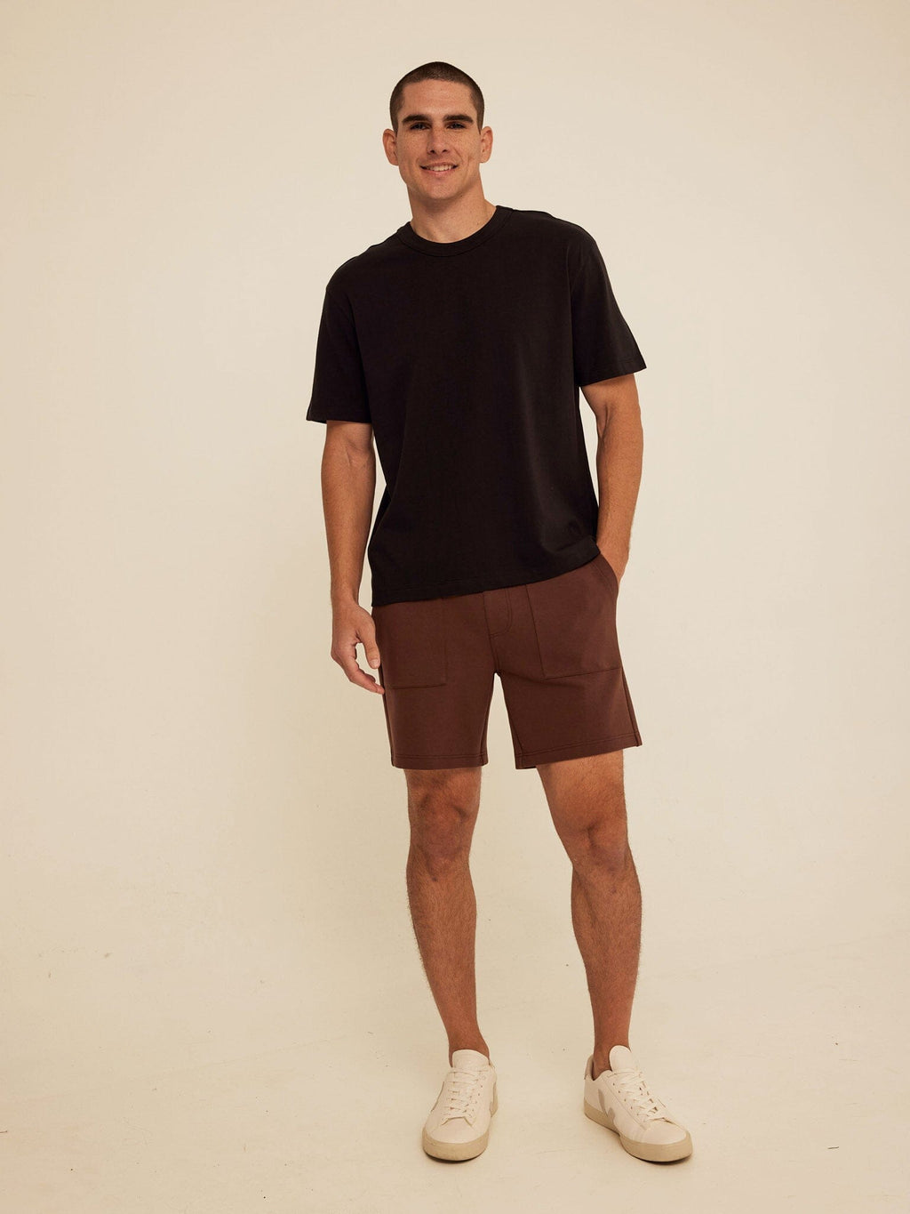 Jaxson Peached Stretch Knit Short