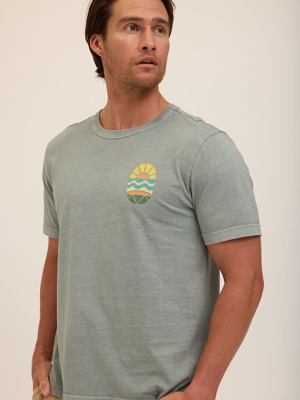 Mineral Wash Graphic Tee