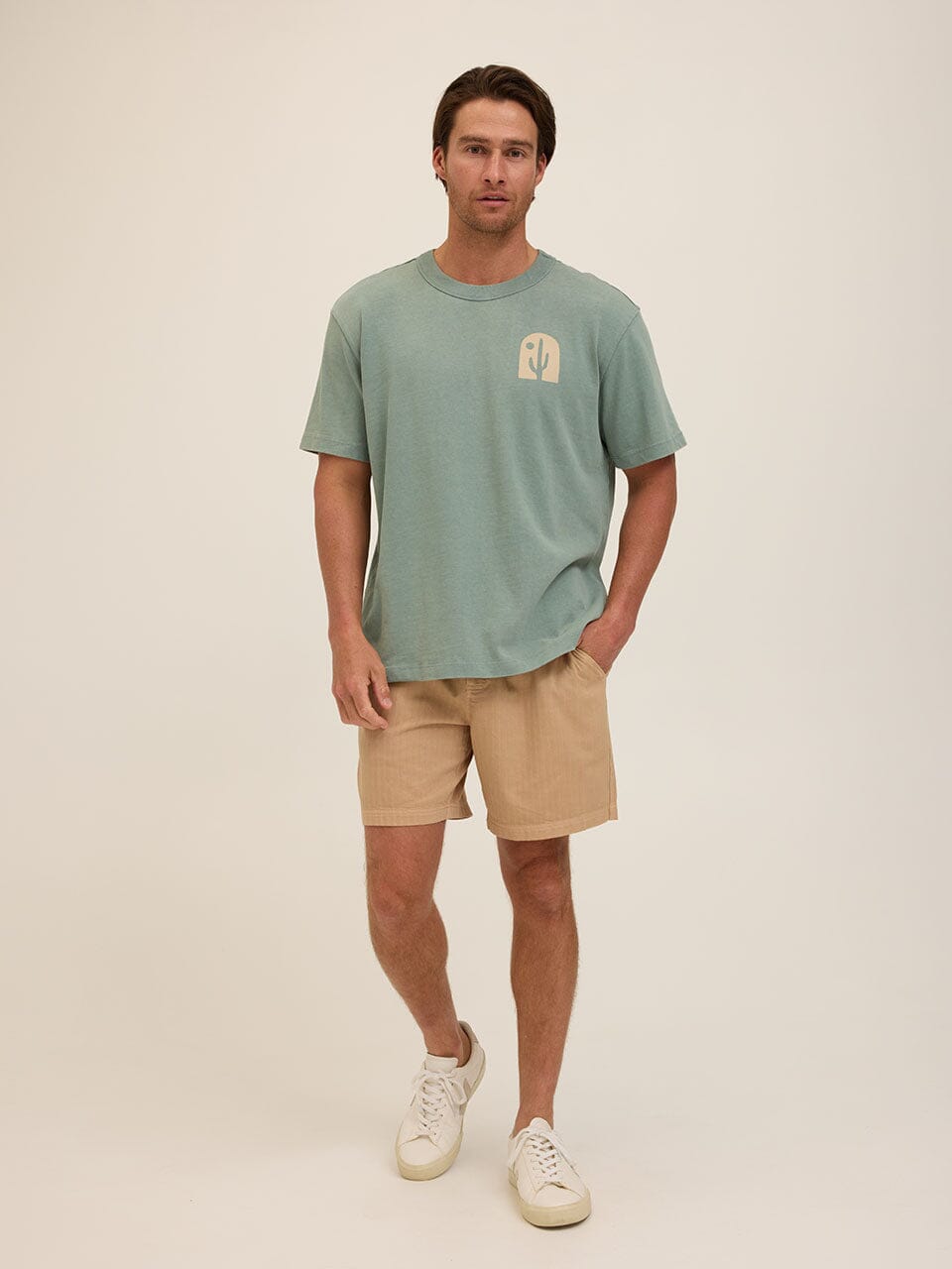 Mineral Wash Relaxed Fit Graphic Tee
