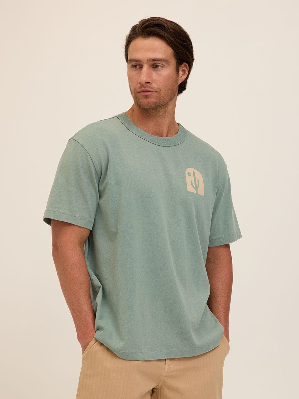 Mineral Wash Relaxed Fit Graphic Tee