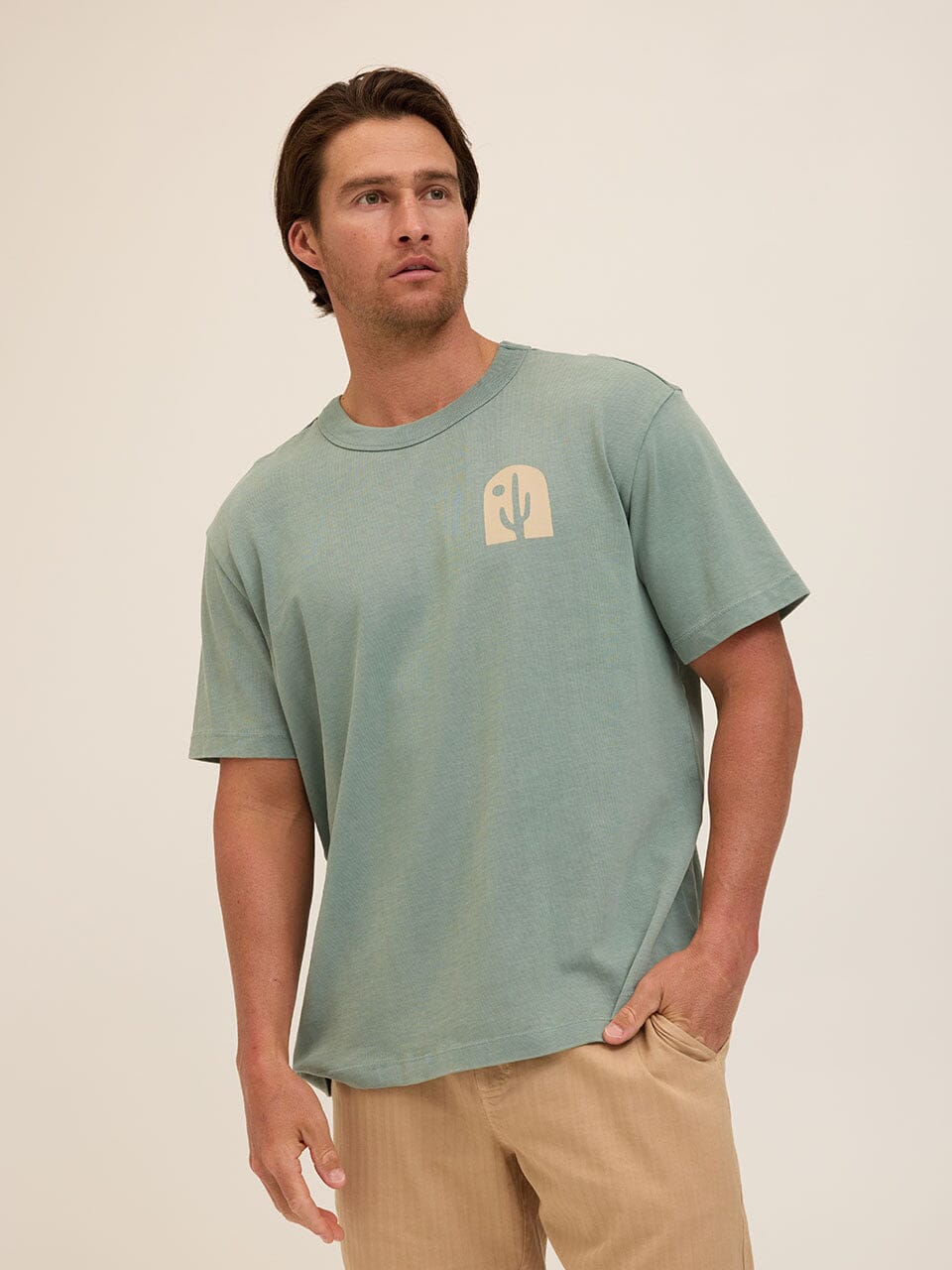 Mineral Wash Relaxed Fit Graphic Tee