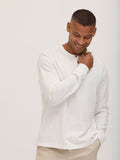 Doug Essential Jersey Long Sleeve 3-Button Henley