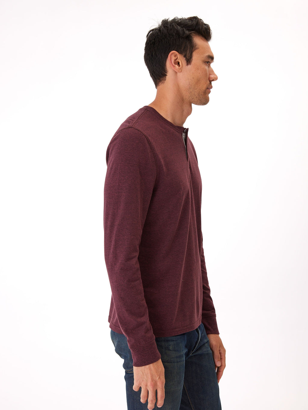 Triblend Long Sleeve Crew Neck T-Shirt 2-Pack for Men & Women