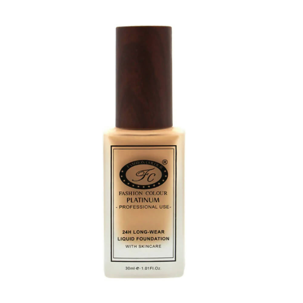 Fashion Colour 24HR Long Wear Liquid Foundation in Bronze shade for dark skin