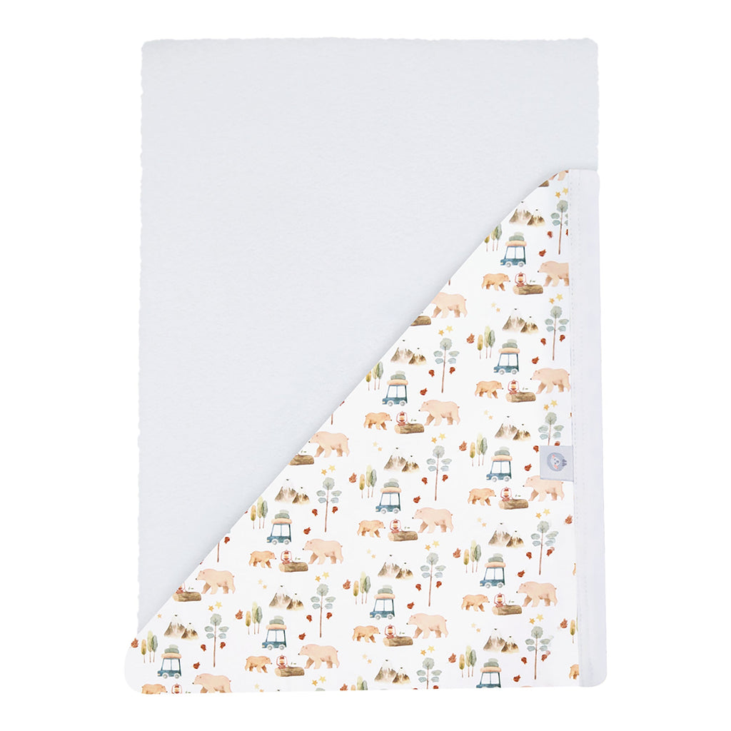 Forest Adventure Pima Hooded Towel