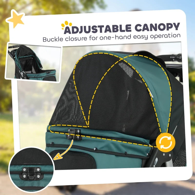 Compact All‑Terrain Pet Stroller