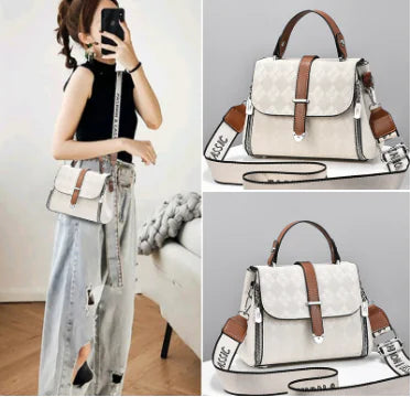 Whiskey Leather Bag - Stylish Korean Tote (Single Item)