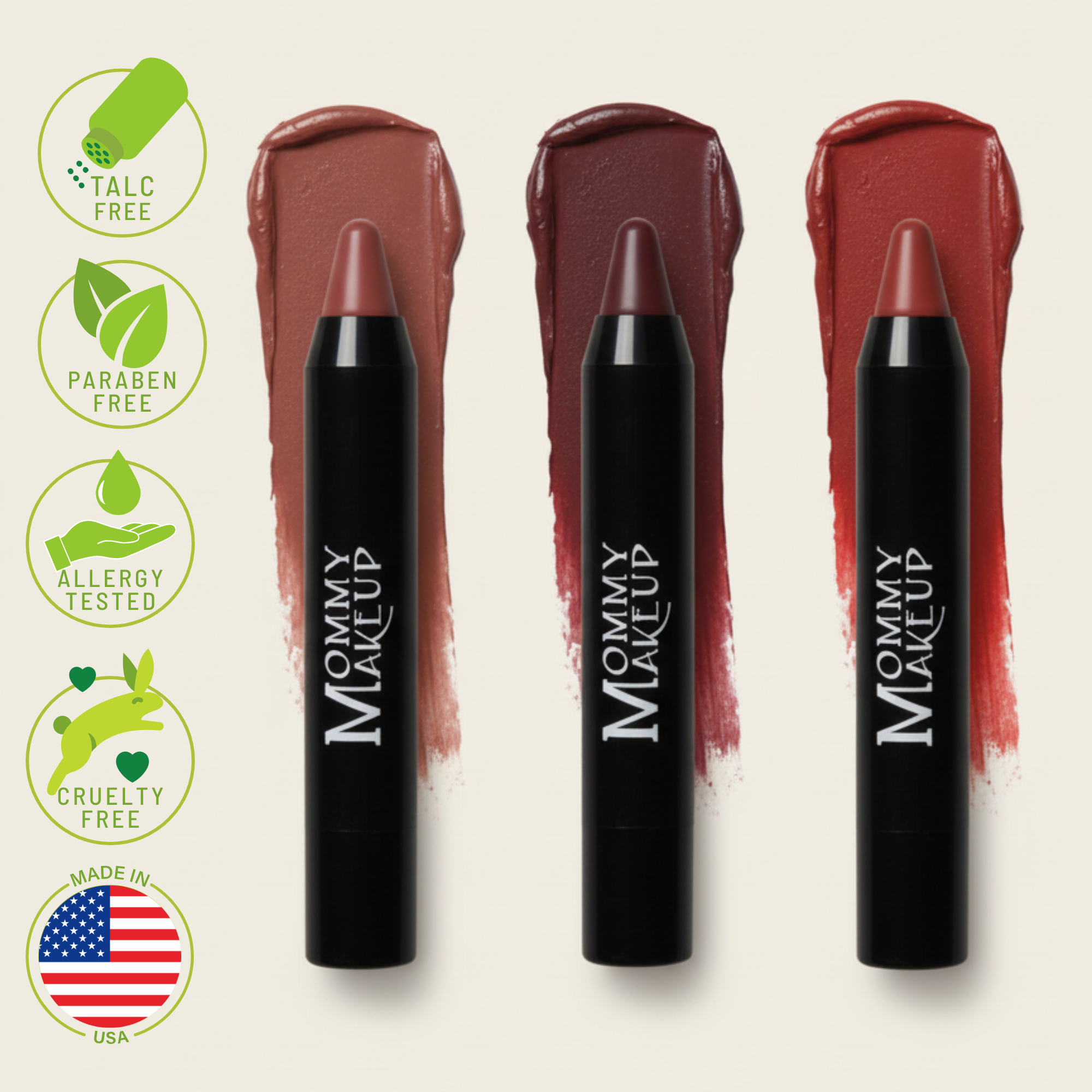 Triple Sticks Lipstick, Cream Blush, and Treatment in Gigi