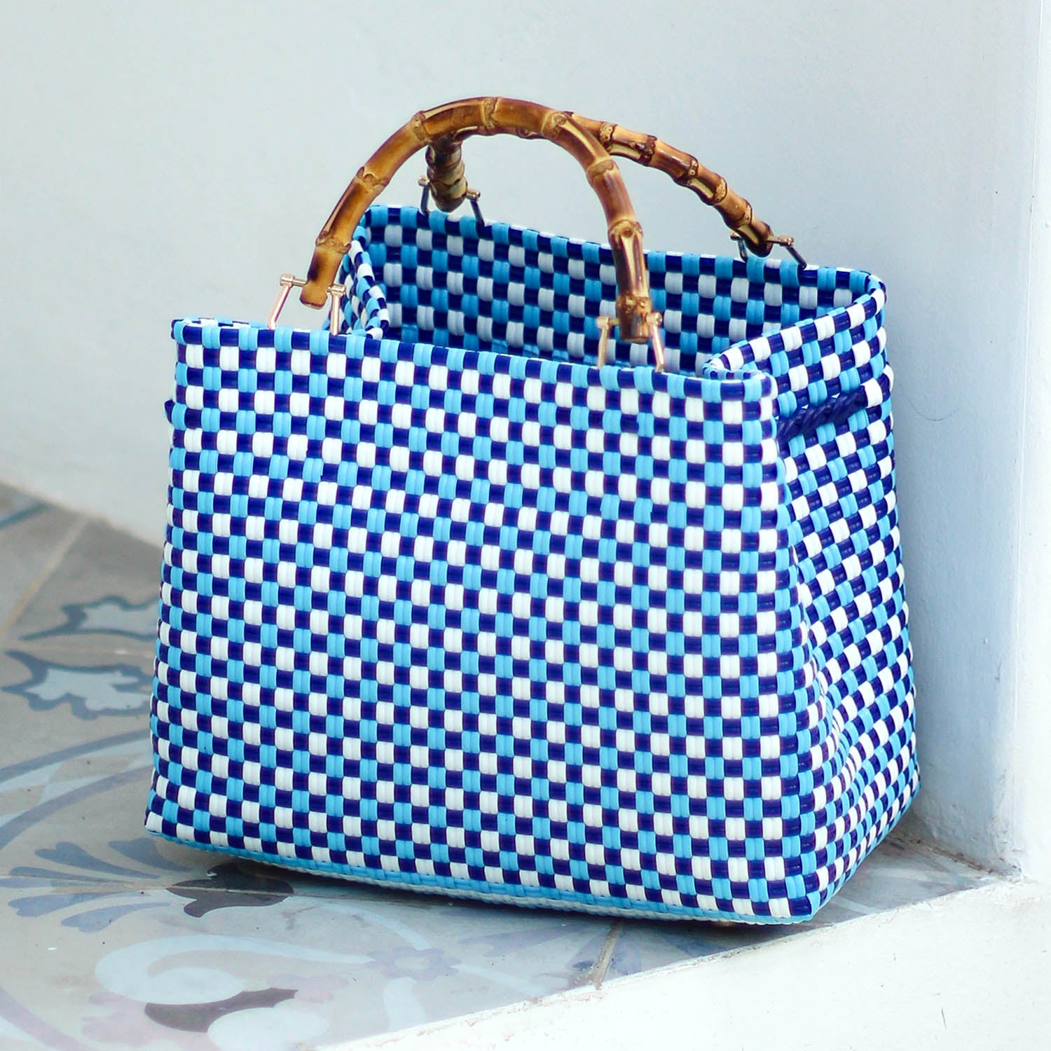 The Tuku Big Sur Recycled Market Tote Bag