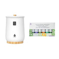 Home Spa Bucket Towel Warmer Bundle – Large-Capacity Warmer with Adjustable Heat (20–90 Min) + 6 Essential Oils