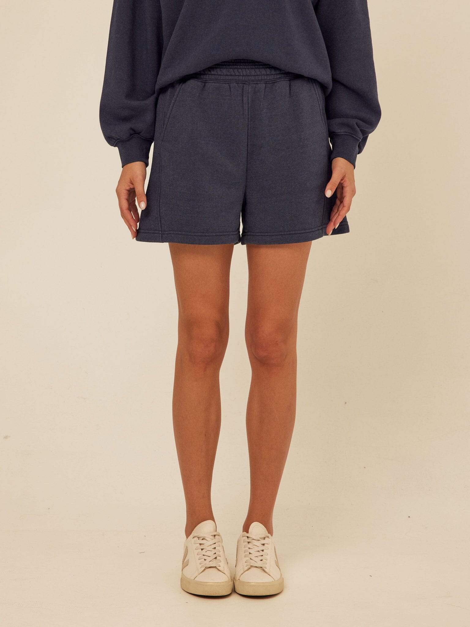 Chantel Mineral Wash Fleece Short