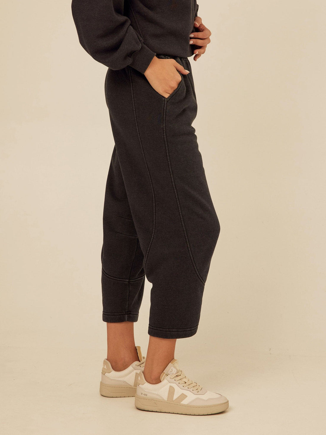 Chantel Mineral Wash Fleece Pant