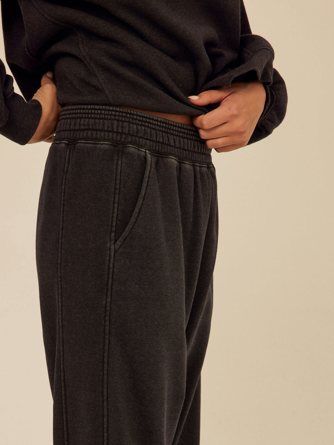 Chantel Mineral Wash Fleece Pant