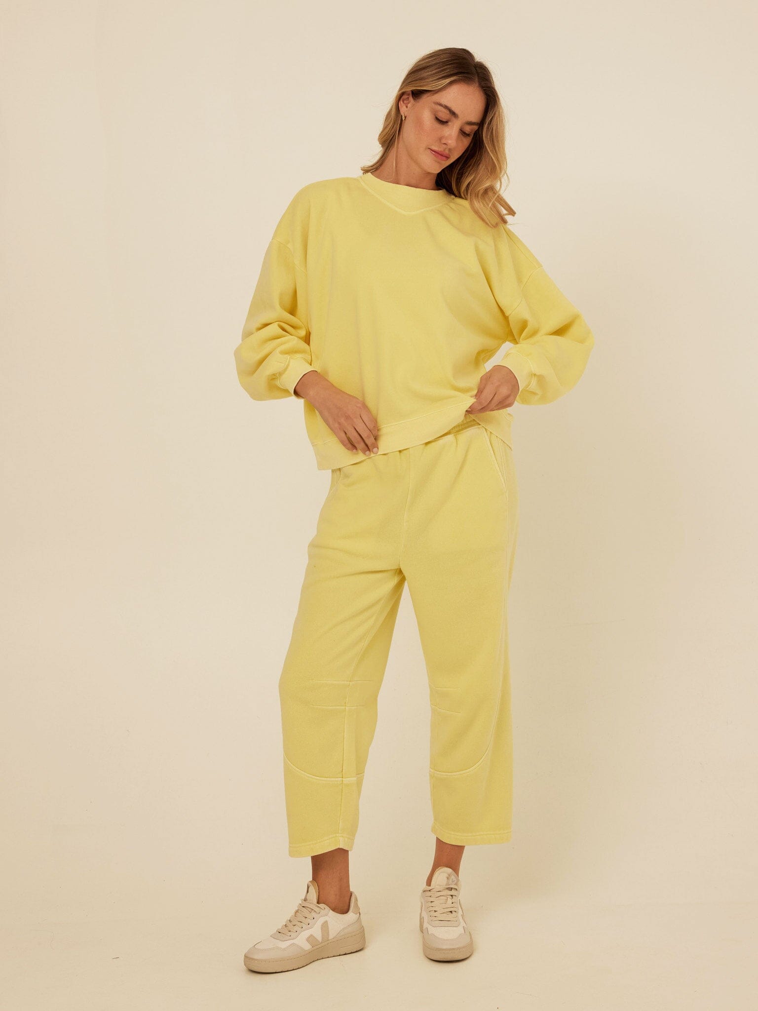 Chantel Mineral Wash Fleece Pant