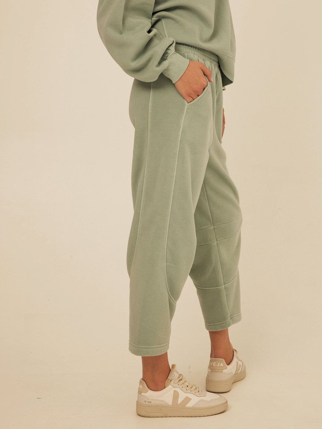 Chantel Mineral Wash Fleece Pant