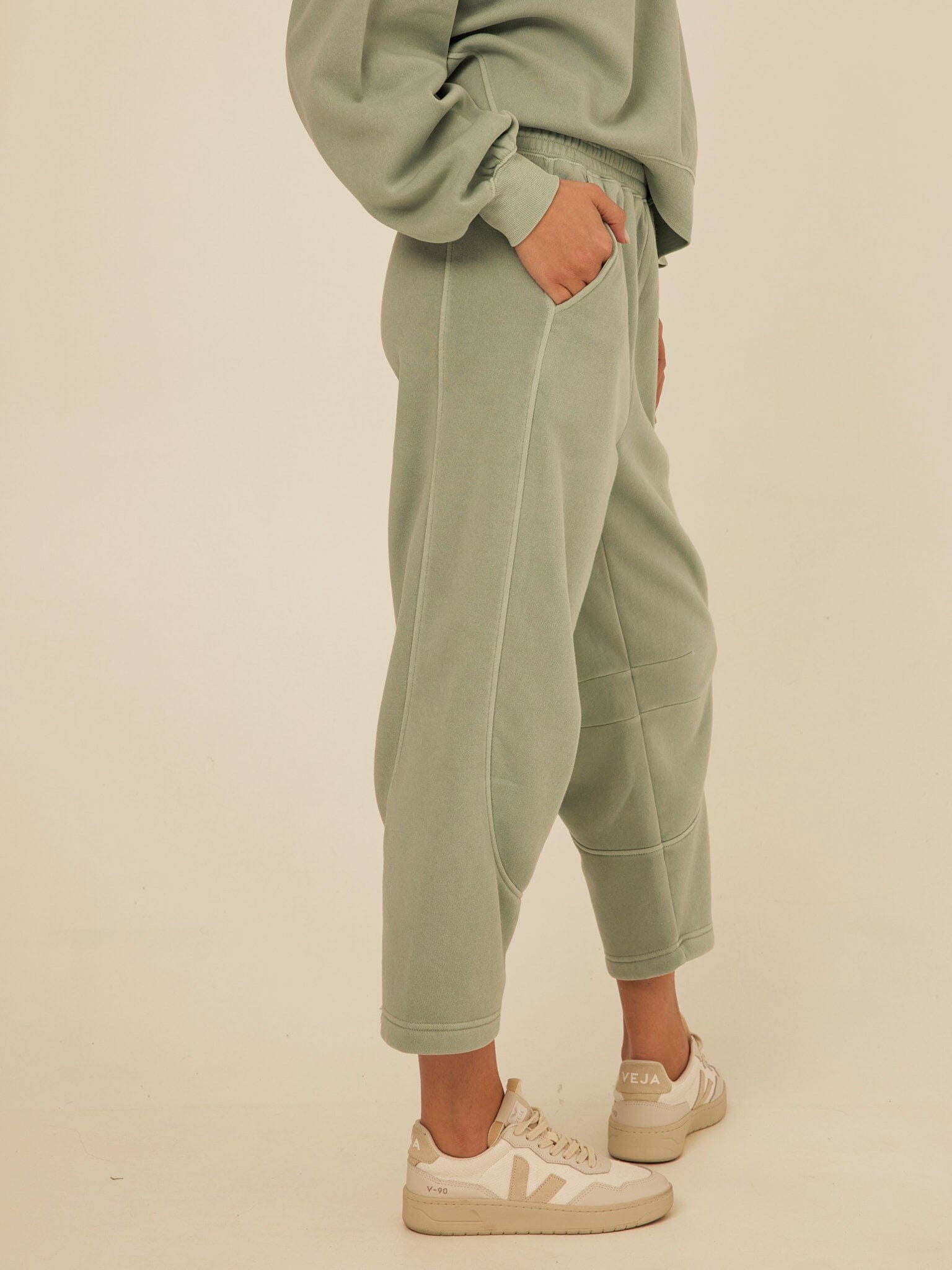 Chantel Mineral Wash Fleece Pant