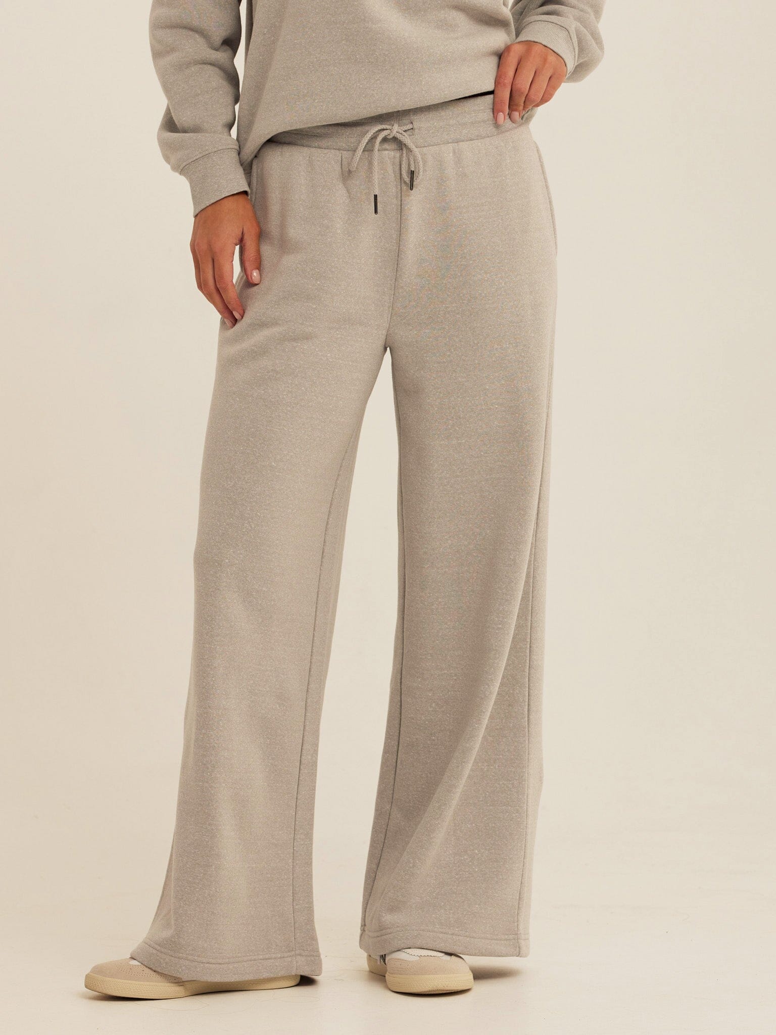 A pair of ultra-soft Core Triblend Fleece sweatpants in a relaxed fit silhouette.