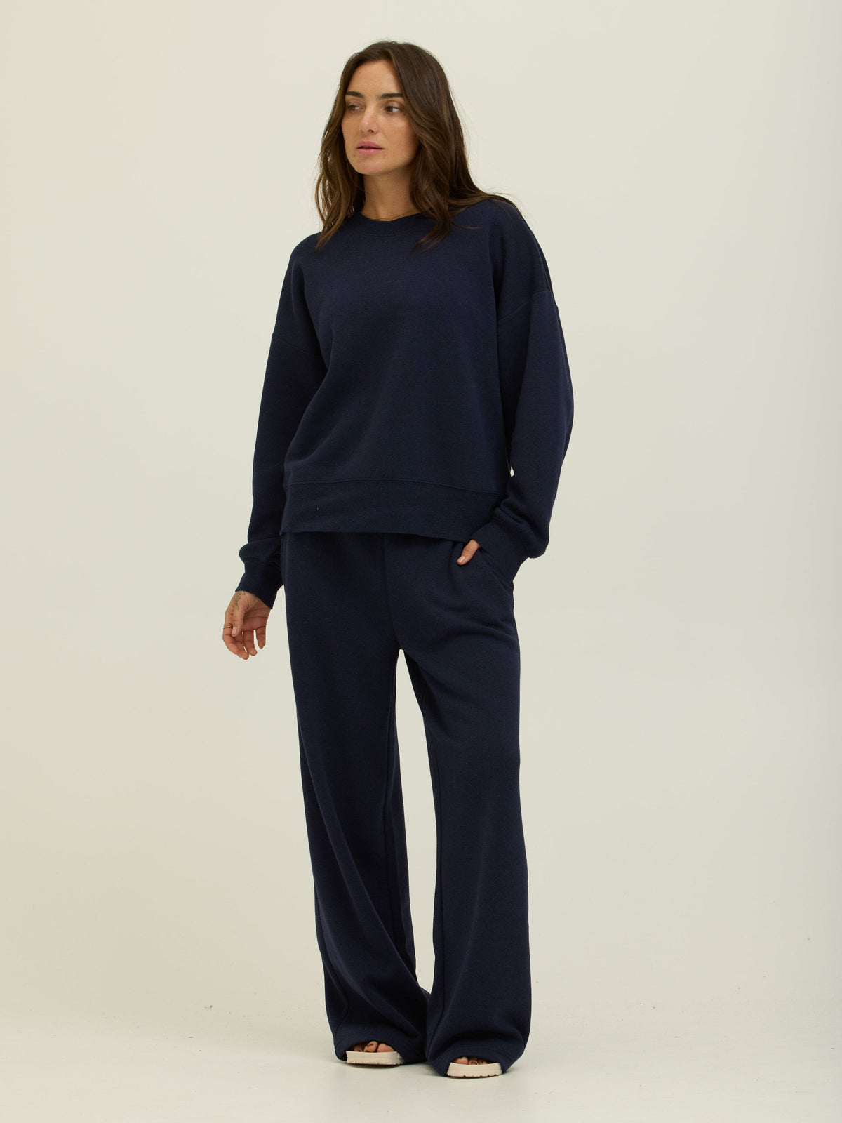 Blaise Triblend Fleece Pullover