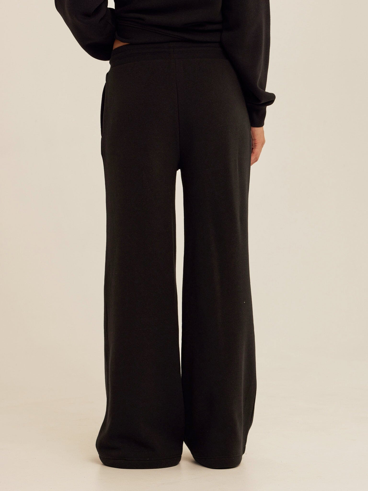 Core Triblend Fleece Wide-Leg Sweatpants with Adjustable Drawcord